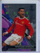 2021-22 Topps Finest UEFA Champions League Soccer Cristiano Ronaldo