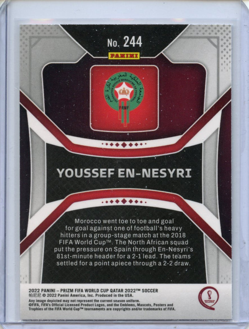 2022 Panini Prizm FIFA World Cup Qatar Youssef En-Nesyri