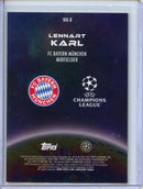 2025-26 Topps Chrome UEFA Club Comps Lennart Karl Wonderkids