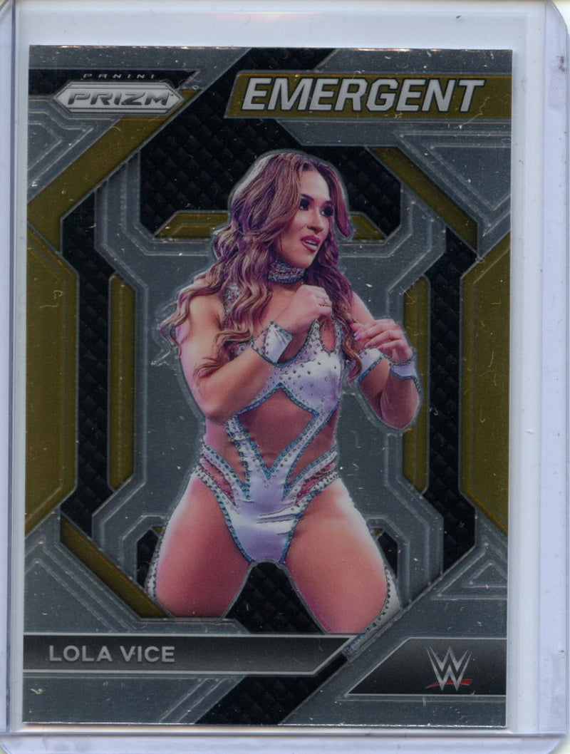 2024 Prizm WWE Lola Vice Emergent
