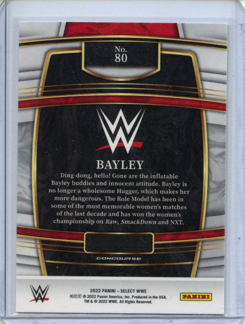 2022 Panini Select WWE Bayley Concourse