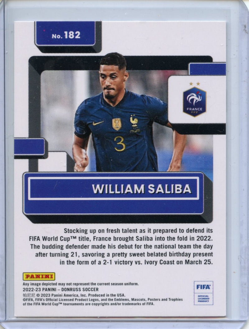 2022-23 Donruss FIFA William Saliba