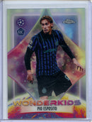 2025-26 Topps Chrome UEFA Club Comps Pio Esposito Wonderkids
