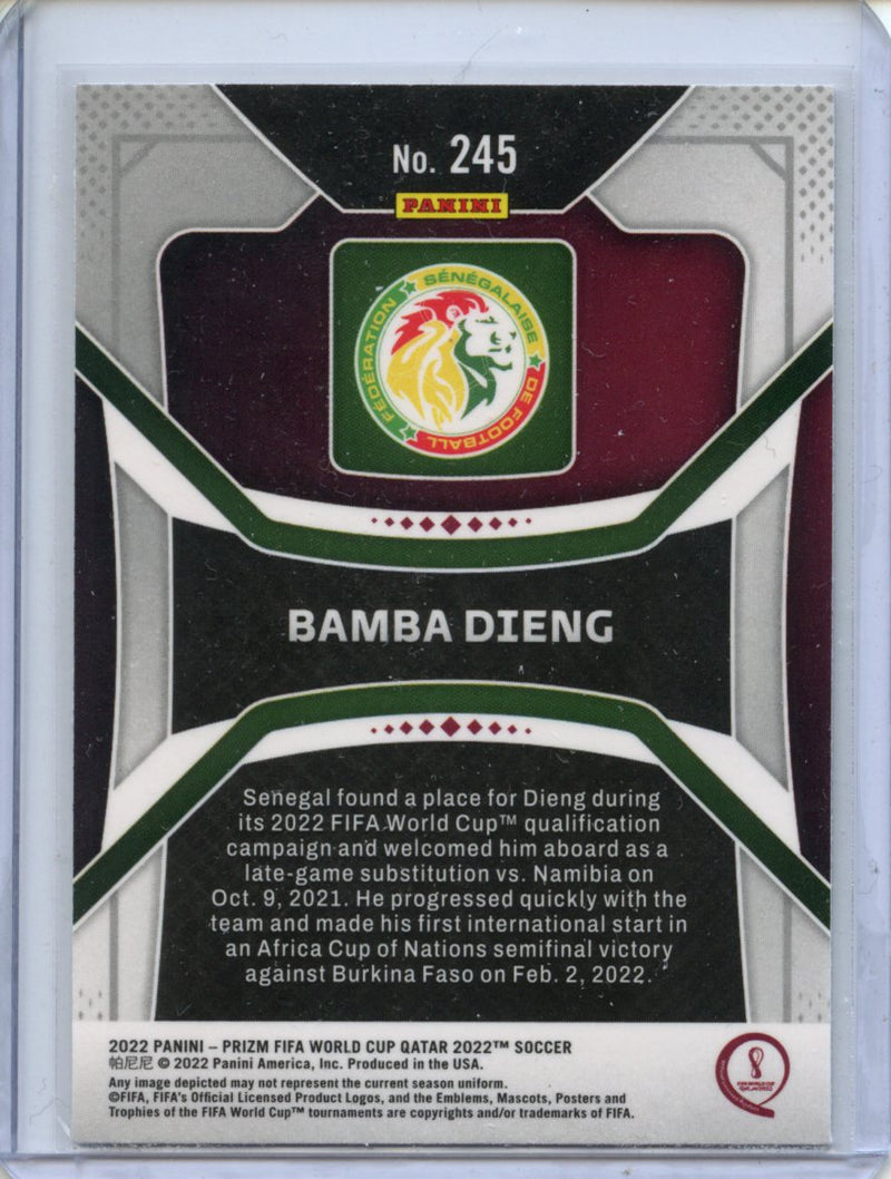 2022 Panini Prizm FIFA World Cup Qatar Bamba Dieng