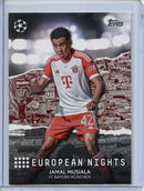 2023-24 Topps UEFA CC Jamal Musiala European Nights