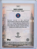 2023-24 Topps Chrome UEFA Marco Asensio London Calling Blue 109/150