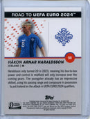 2023-24 Topps Pristine Road To Euro Hakon Arnar Haraldsson