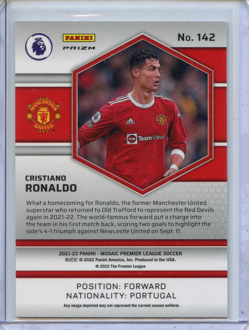 2021-22 Panini Mosaic EPL Cristiano Ronaldo Mosaic