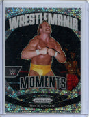2024 Prizm WWE Hulk Hogan Wrestlemania Moments Under Card Prizm