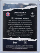 2023-24 Topps UEFA CC Jamal Musiala European Nights