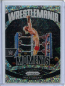 2024 Prizm WWE Hulk Hogan Wrestlemania Moments Under Card Prizm