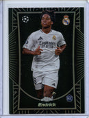 2024-25 Topps Chrome UEFA Club Comps Endrick Shadow Etch