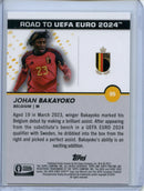 2023-24 Topps Pristine Road To Euro Johan Bakayoko