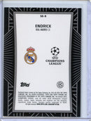 2024-25 Topps Chrome UEFA Club Comps Endrick Shadow Etch