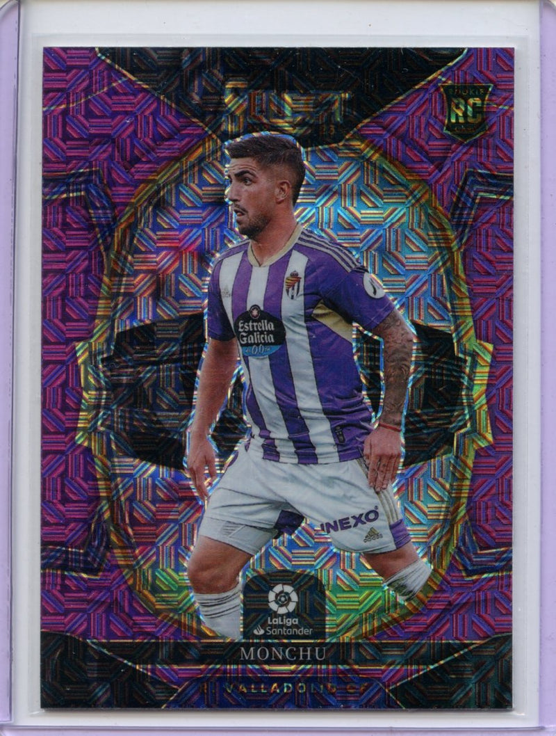 2022-23 Panini Select La Liga Monchu Terrace Purple Mojo