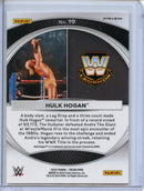 2024 Prizm WWE Hulk Hogan Wrestlemania Moments Under Card Prizm
