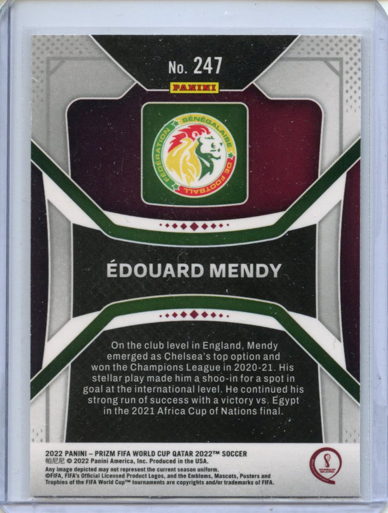 2022 Panini Prizm FIFA World Cup Qatar Edouard Mendy