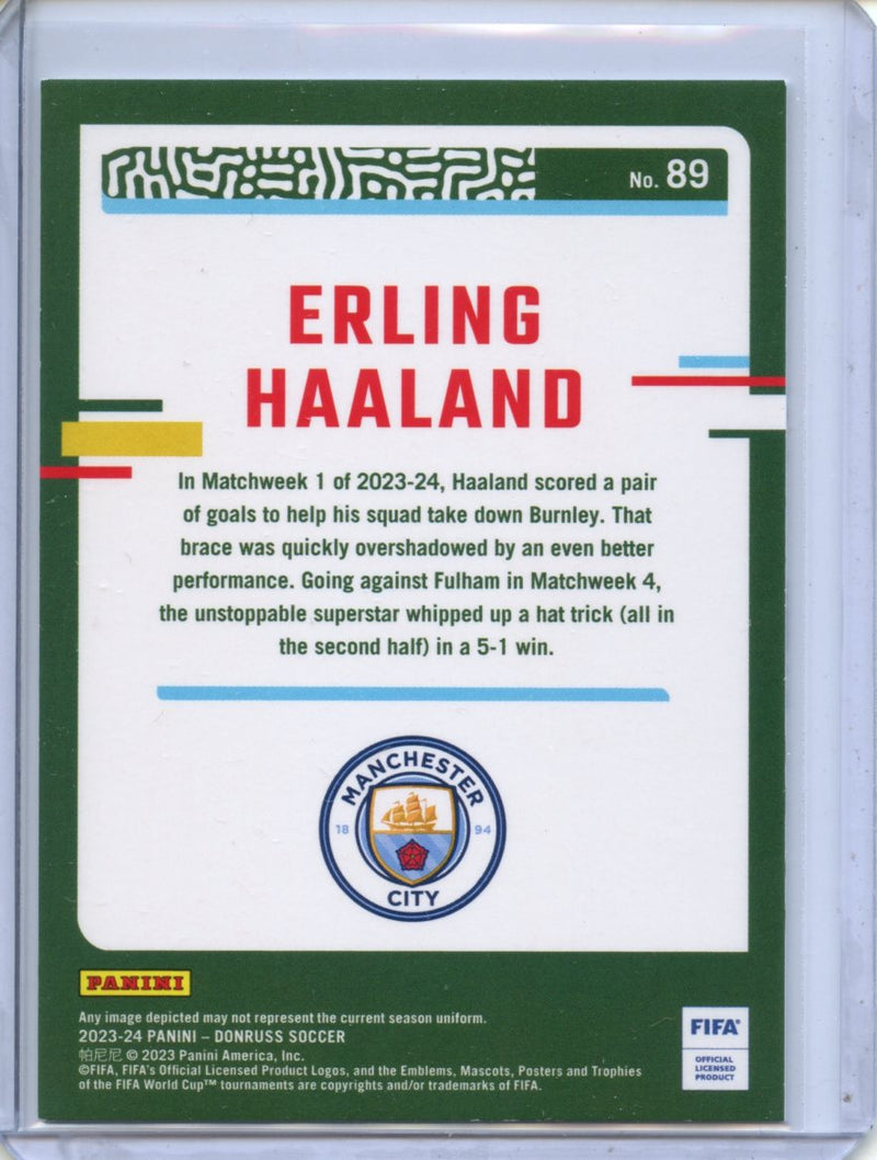 2023-24 Donruss FIFA Erling Haaland