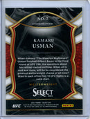 2021 Panini Select UFC Kamaru Usman Concourse