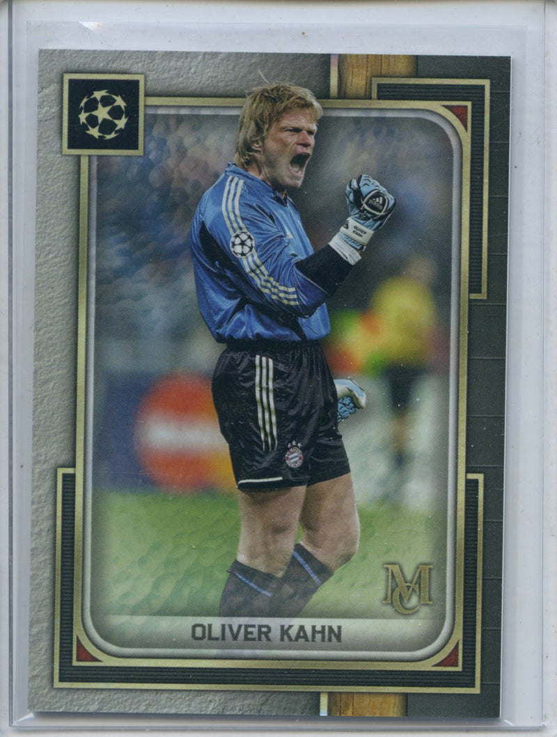 2023-24 Topps Museum Collection UEFA CL Oliver Kahn