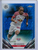 2023-24 Topps Chrome UEFA Xavi Simons Shimmer Blue 69/150