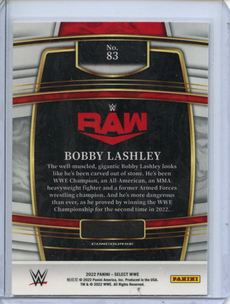 2022 Panini Select WWE Bobby Lashley Concourse