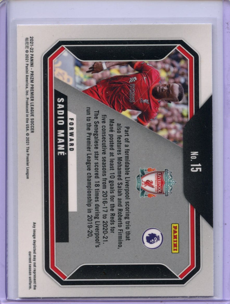 2021-22 Prizm Premier League Sadio Mane Scorers Club