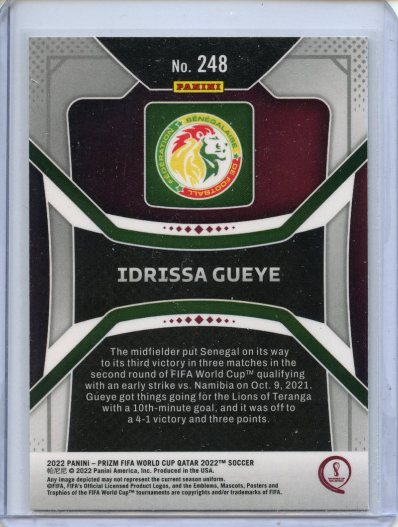 2022 Panini Prizm FIFA World Cup Qatar Idrissa Gueye