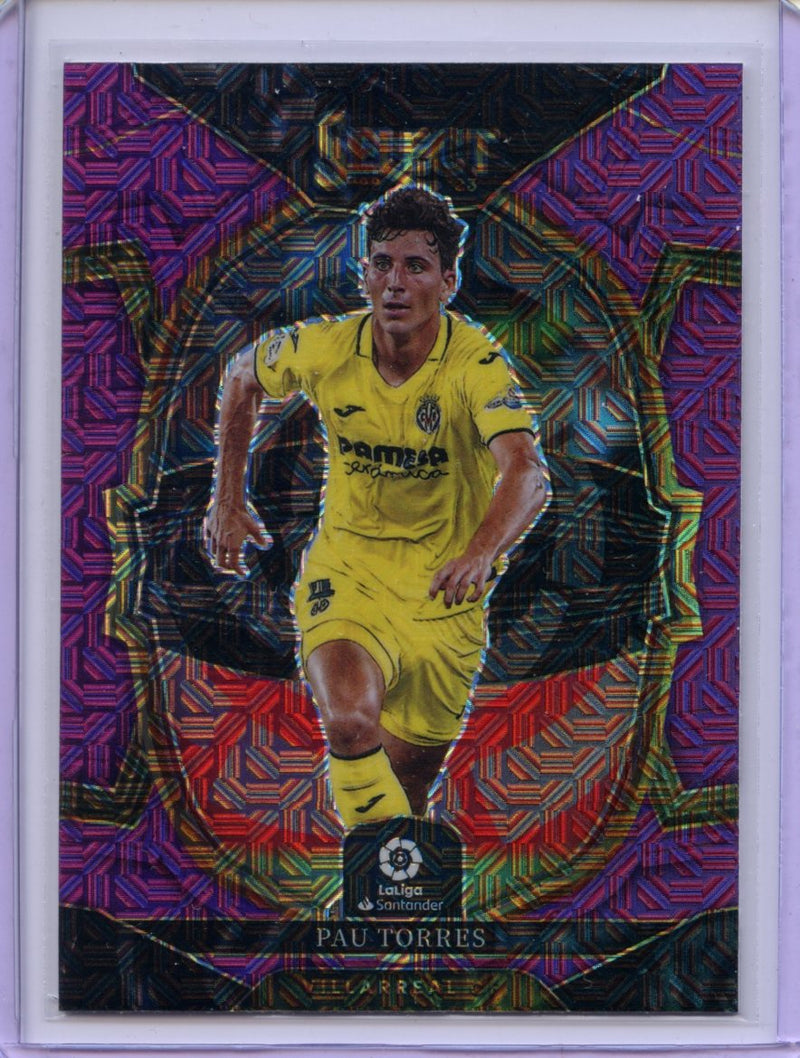 2022-23 Panini Select La Liga Pau Torres Terrace Purple Mojo