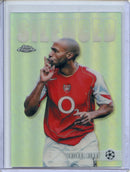 2025-26 Topps Chrome UEFA Club Comps Thierry Henry Silenced