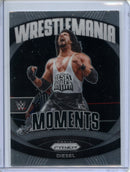 2024 Prizm WWE Diesel Wrestlemania Moments