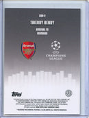 2025-26 Topps Chrome UEFA Club Comps Thierry Henry Silenced