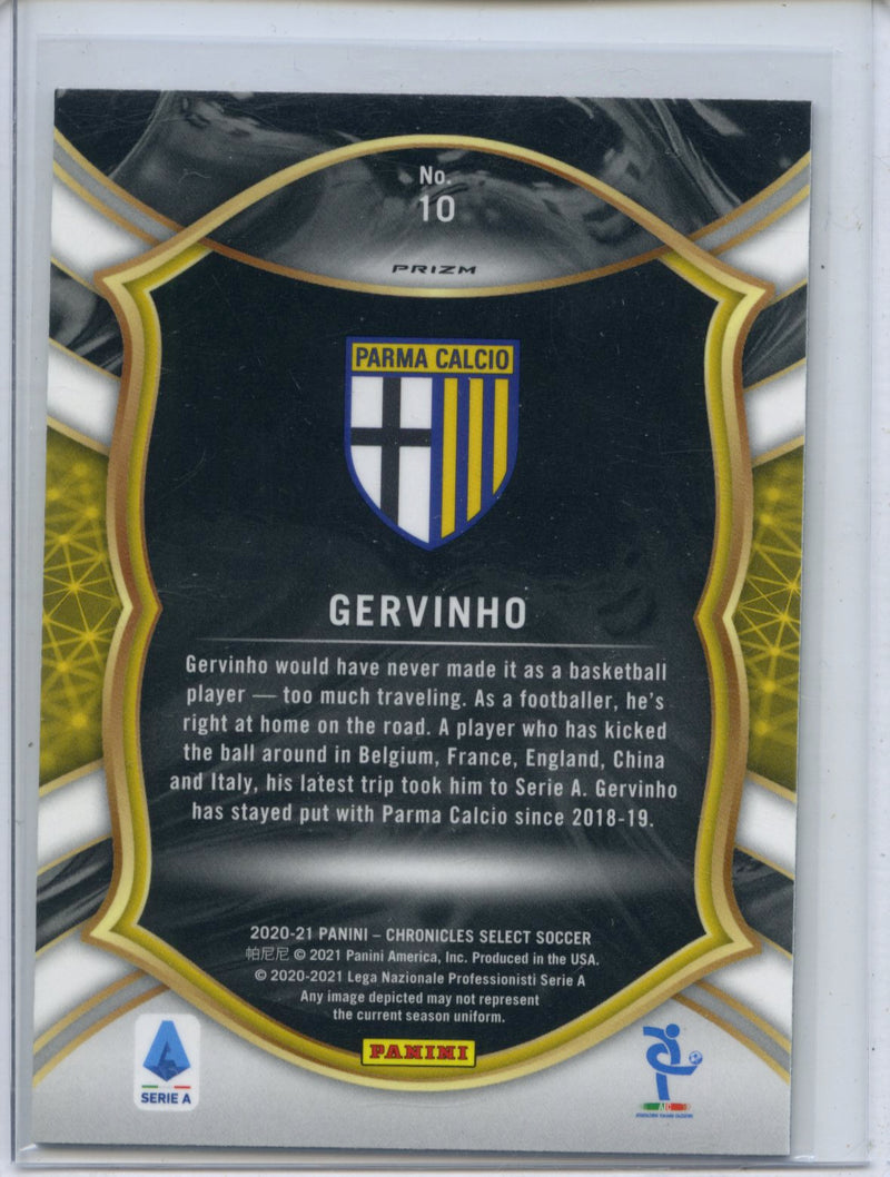 2020-21 Panini Chronicles Gervinho Select Serie A  Purple Mojo