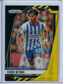 2024-25 Panini Prizm Premier League Kaoru Mitoma Black Gold Prizm 7/8