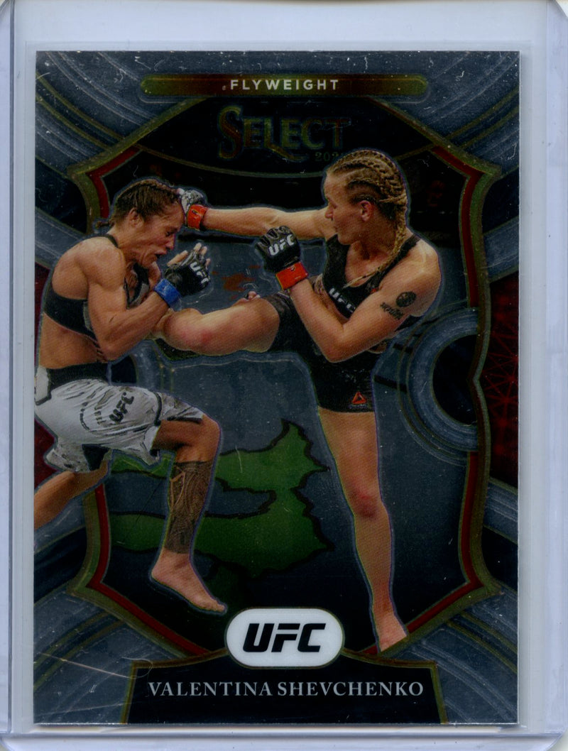 2021 Panini Select UFC Valentina Shevchenko Concourse