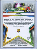 2021-22 Topps Chrome Sapphire UEFA Pedri Future Stars