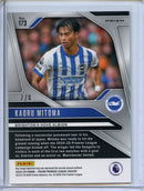 2024-25 Panini Prizm Premier League Kaoru Mitoma Black Gold Prizm 7/8