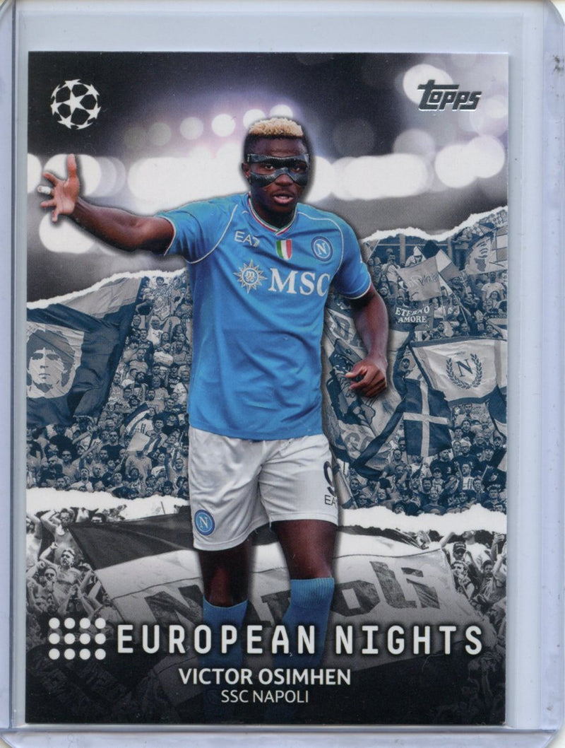 2023-24 Topps UEFA CC Victor Osimhen European Nights