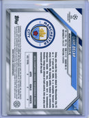 2021-22 Topps Chrome UEFA Liam Delap Black & White Ray Wave