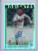 2024-25 Topps UEFA Club Competitions Fernando Morientes Autographs