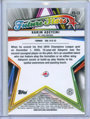 2021-22 Topps Chrome Sapphire UEFA Karim Adeyemi Future Stars