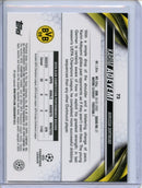 2023-24 Topps Chrome UEFA Karim Adeyemi Blue Geometric 17/150