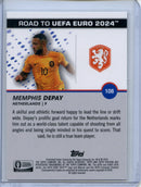 2023-24 Topps Pristine Road To Euro Memphis Depay