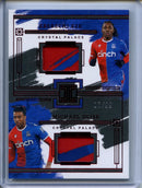 2023-24 Panini Impeccable EPL Eberechi Eze/ Michael Olise Impeccable Dual Materials Ruby 17/99