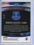 2024-25 Panini Prizm Premier League Dominic Calvert-Lewin Fireworks Orange 5/25