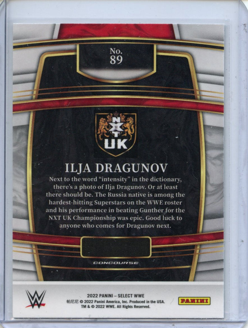 2022 Panini Select WWE Ilja Dragunov Concourse