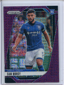2024-25 Panini Prizm Premier League Sam Morsy Purple Mojo Prizm 23/25