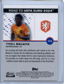 2023-24 Topps Pristine Road To Euro Tyrell Malacia