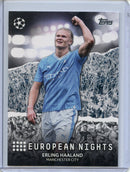 2023-24 Topps UEFA CC Erling Haaland European Nights
