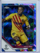 2021-22 Topps Chrome Sapphire UEFA Champions League Ansu Fati